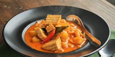 9. Kaeng Phed Sub Pa Ros - Ananas curry (M, L, G) _ แกงเผ็ดสัปปะรด